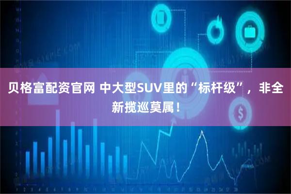 贝格富配资官网 中大型SUV里的“标杆级”，非全新揽巡莫属！