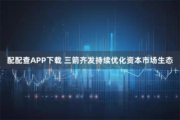 配配查APP下载 三箭齐发持续优化资本市场生态